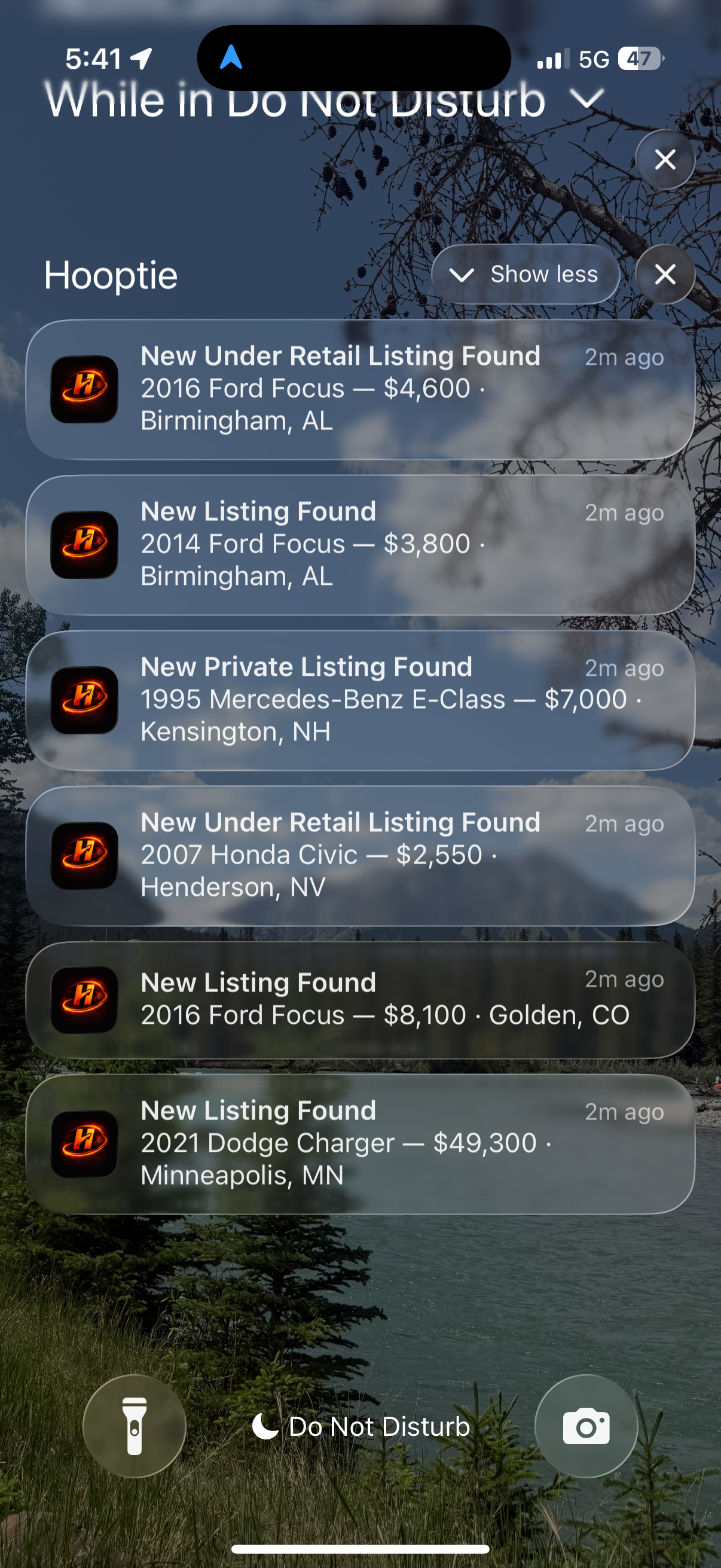 Hooptie — Real-Time Alerts